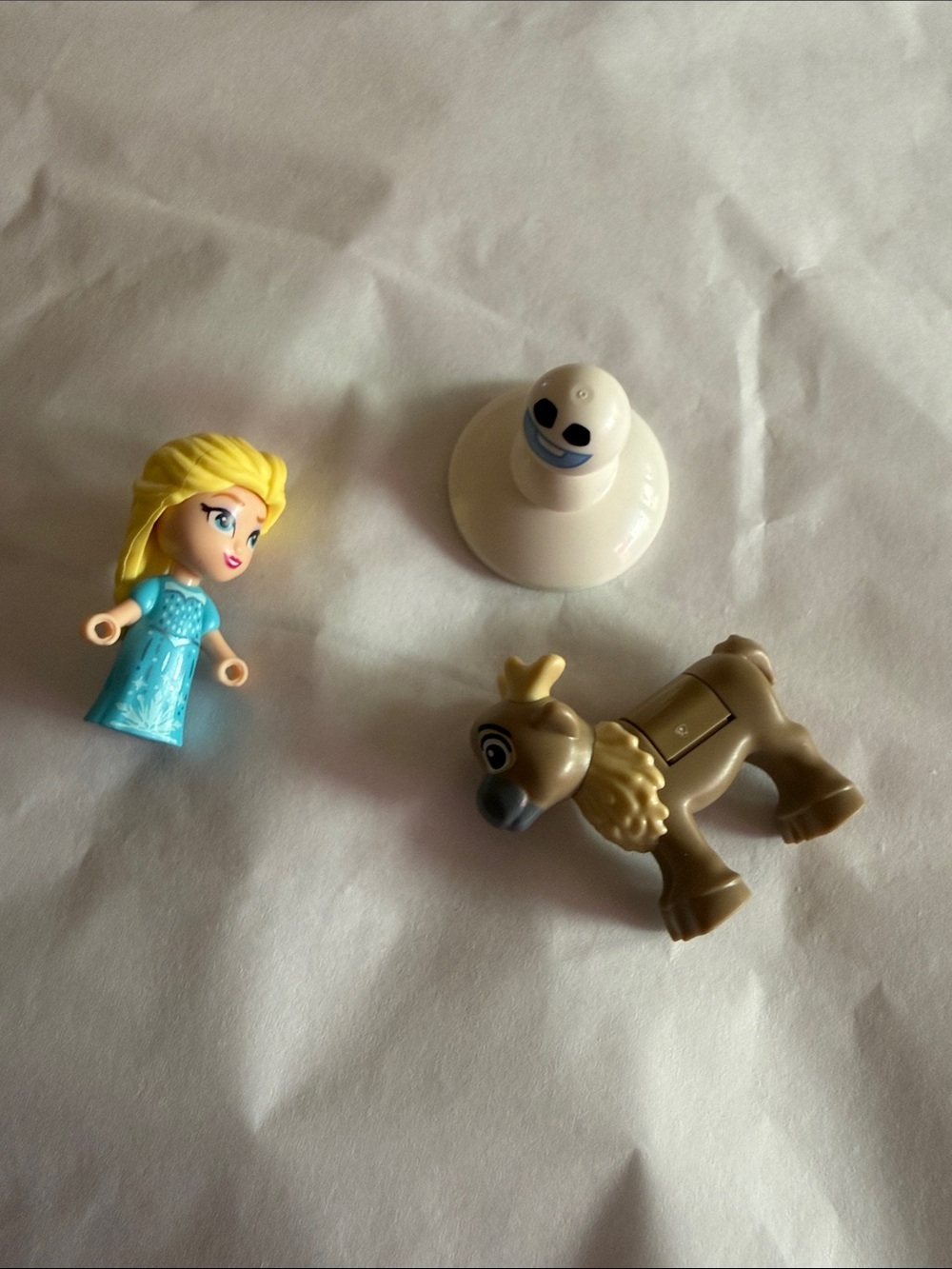 Lego Disney Princess Frozen Mini -mini Figures Elsa , Sven and snowman